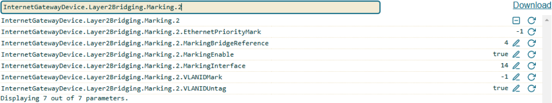 Создание еще одного объекта Marking, но для LAN3 в VLAN200