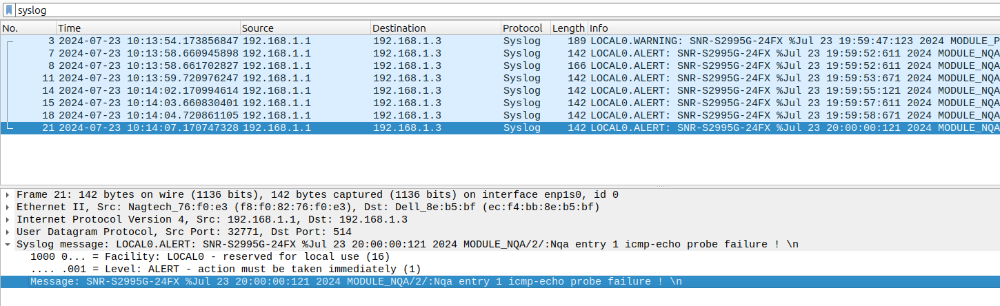 syslog