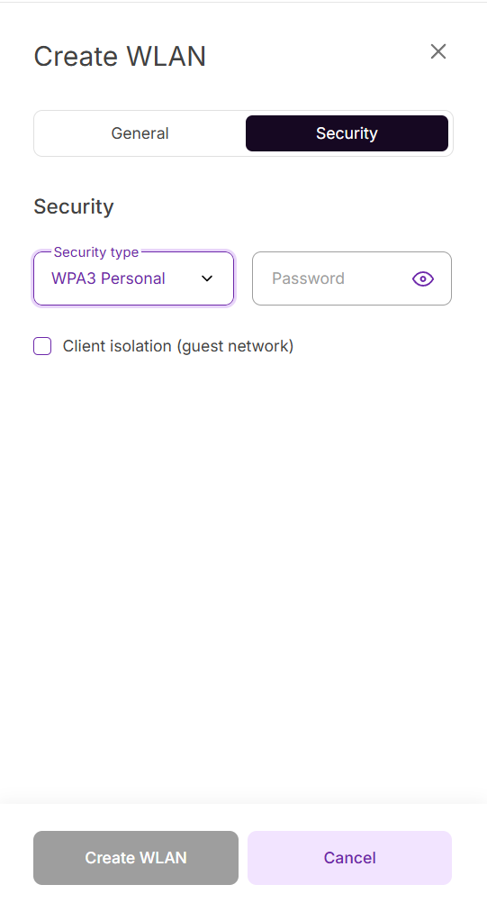 Безопасность PSK WLAN